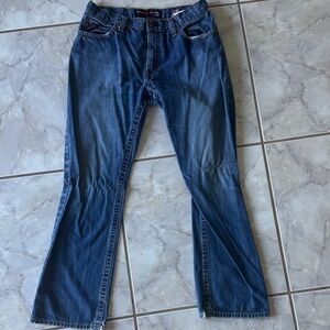 Ariat Men's Dark Blue Bootcut Jeans34x32FR M4